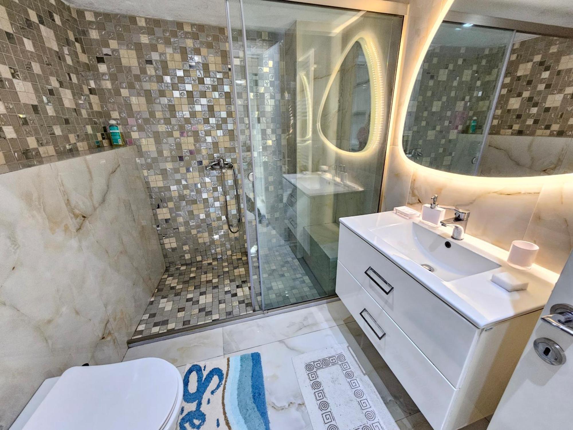 Grey Luxury House Apartment Ipsos Bagian luar foto